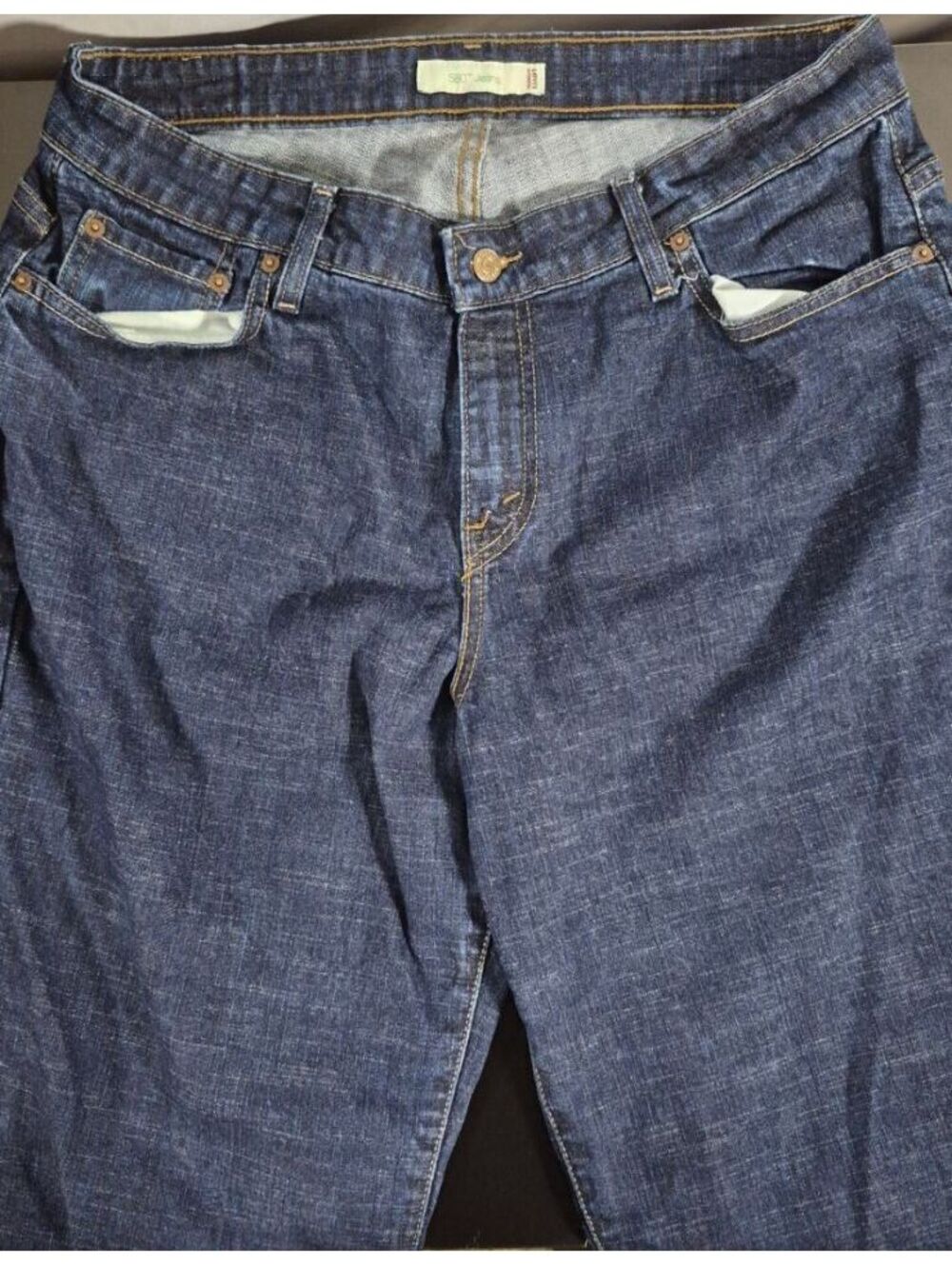 Levi’s 580 Women’s 16W Blue Bootcut Jeans Plus Size